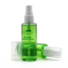 Small bottole nature mosquito repellent spray for skin use